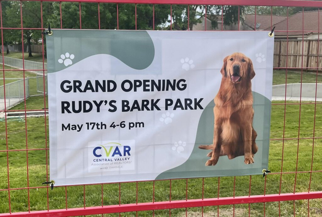 Grand Opening Rudy Bark Park