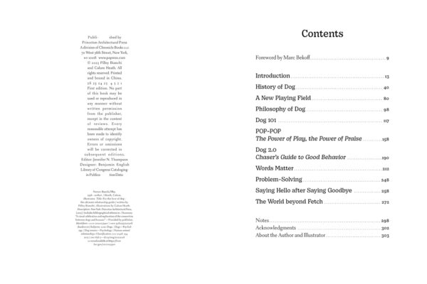 Table of Contents Love of Dog