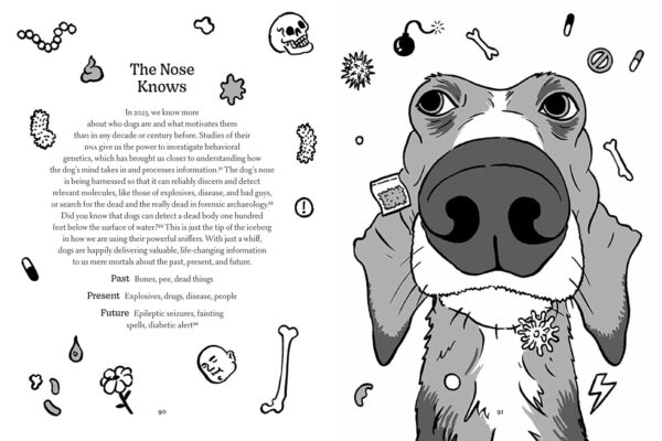 Page from Love of Dog Book